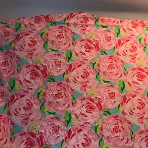 lily pulitzer queen/full bed duvet cover